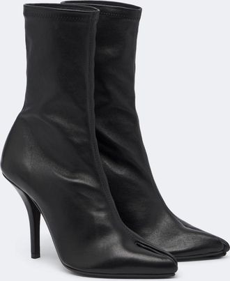 Maison Margiela Botines Tabi Claw de piel
