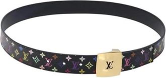 Louis Vuitton Pre-owned Canvas belts - Dames - Vintage Accessoires - Zwart - ONE Size - Vintage
