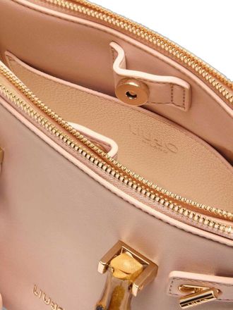 Liu Jo Bamboo-Handle Top Handle Satchel - Pink