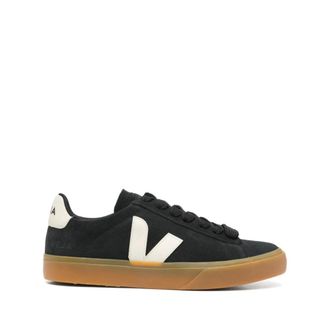 Veja Sneakers, female, Black, Size: 10 US Campo Bold Suede