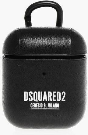 Dsquared2 Solid-Color Airpods Case with Contrast Logo size Unica