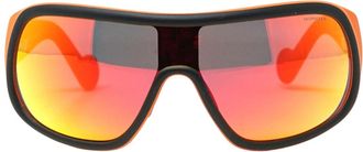Moncler ML0048 05C 00 oranje zonnebril