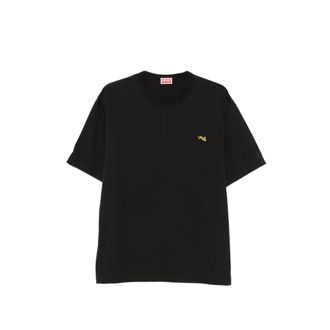 Kenzo Jumping Tiger-patch T-shirt