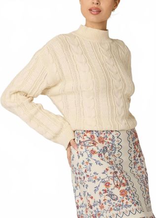 Cleobella Janie Sweater In Ivory