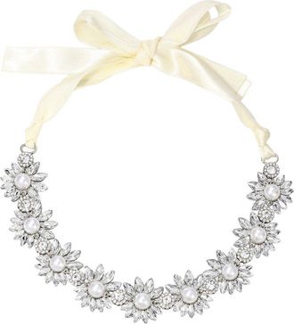 Eyecandy LA Eye Candy La Ribbon Statement Necklace