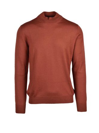 Gran Sasso Multicolor Turtleneck Sweater in 100% Virgin Wool