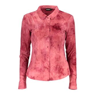 Desigual Shirts, female, Red, Size: L Londres Long-Sleeved Shirt