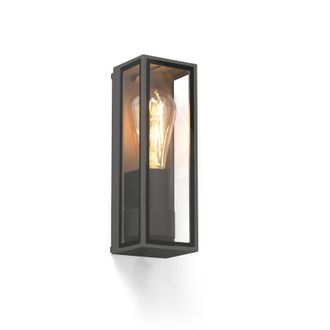 Netlighting Tamashi Outdoor Box Wall Lamp Dark Grey 1x E27 IP65