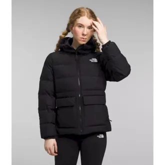 The North Face Gotham Puffer Jacket Womens Black 600-Down Hiking GBO2673