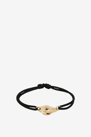 Dinh Van Kordel-Armband aus Gelbgold Menottes R12