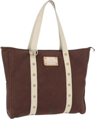 Louis Vuitton Pre-owned Tote Bags, female, Brown, Size: ONE SIZE Pre-owned Tote Bag