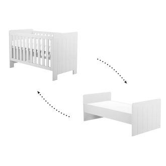 OEM Lit B&eacute;b&eacute; &Eacute;volutif Pinio Calmo Blanc