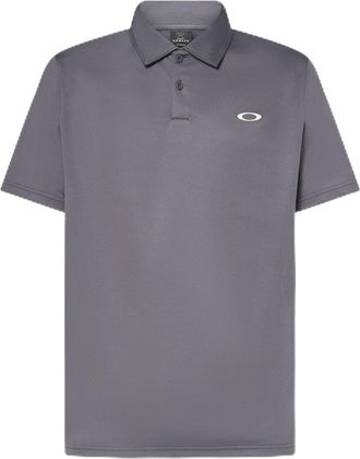 Oakley Mens Icon Thermonuclear Protect Recycled Polo Shirt, Uniform Grey, XL