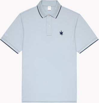 Boast 1983 Tipped Pique Polo in Country Air White Vintage Navy at Nordstrom, Size Xx-Large