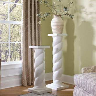 Ballard Designs Meilyn Spiral Pedestal - 36 - Ballard Designs