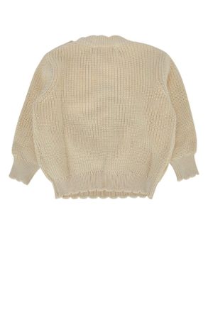 Bobo Choses Boys Pixel Daisy Jumper White Organic Cotton Tute Tracksuits
