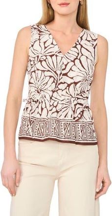 Halogen Gathered Flutter Sleeve Top in New Ivory at Nordstrom Rack, Size X-Small