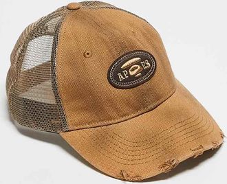 Aape By A Bathing Ape Aape by A Bathing Ape - Cappellino trucker beige scuro-Neutro