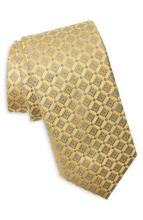 Ted Baker Westgrove Neat Silk Blend Jacquard Tie in Yellow at Nordstrom Rack