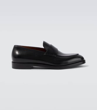 Ermenegildo Zegna Leather penny loafers
