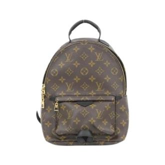 Louis Vuitton Pre-owned Palm Springs Monogram Rugzak - Dames - Vintage Rugzakken - Bruin - ONE Size - Vintage