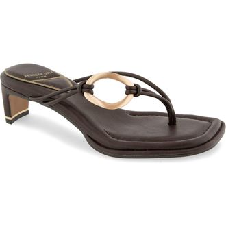 Kenneth Cole Madrid Sandal in Chocolate at Nordstrom, Size 5.5
