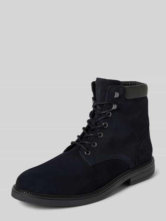 Tommy Hilfiger Boots mit Label-Details Modell CORE in Marine, Größe 40