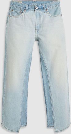 Levi's Womens Two Hearts 501 90S Ankle Layered Jean - Blue - Size 29W/29L