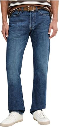 Levi's 501 Original Jeans - Heren - Regular Fit Jeans - Blauw - W29 L32 - Katoen - Jeans