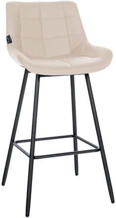 Clp Clp - Taburete De Bar Weston Crema Simil Cuero