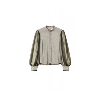 Twinset Overhemden, Dames, Beige, L, Twinset - Shirts
