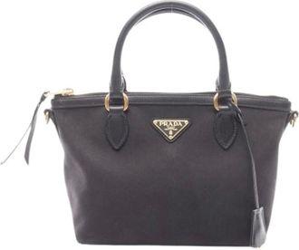 Prada Pre-owned Handbags, female, Black, Size: ONE SIZE Pre-owned Vintage Handbag
