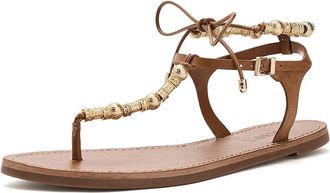 Schutz Nia Womens Sandals Burnet Honey : 10.5 M, Leather