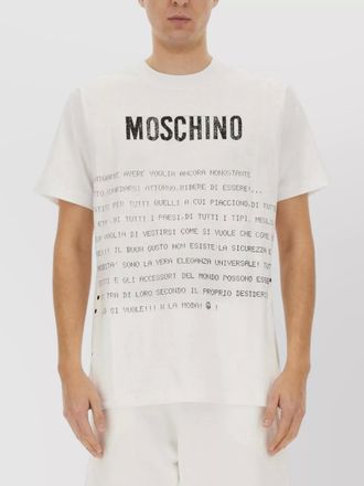 Moschino regular-fit cotton t-shirt