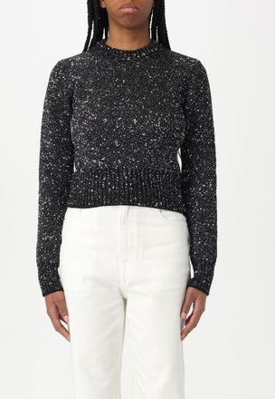 Golden Goose Maglia a girocollo in misto lana con paillettes Golden Goose