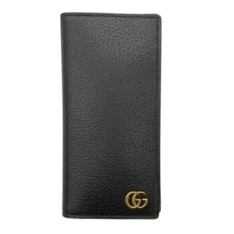 Gucci Pre-owned Lange portemonnee (bi-fold) - unisex - Vintage Accessoires - Zwart - ONE Size - Leer - Vintage