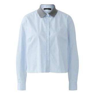 Oui Shirts, female, Blue, XS, Bluse