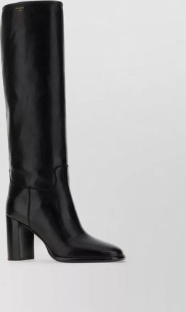 Prada leather knee-high boots