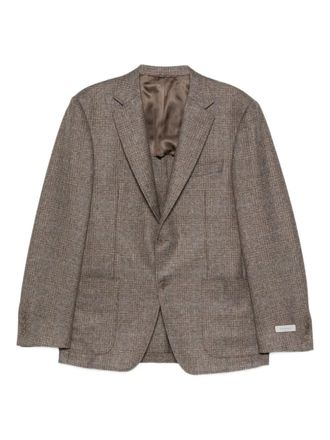 Canali wool blazer - Brown