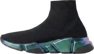 Balenciaga (WMNS) Balenciaga Speed 2.0 Iridescent Black 617196W2DDB1040
