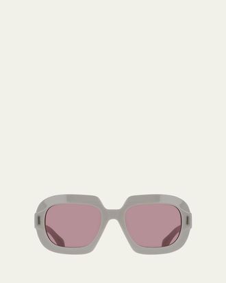 Ferragamo Butterfly Rayon Blend Sunglasses
