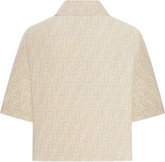 Fendi FF-motif Zip-front Jacket