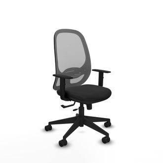 Piqueras y Crespo Silla De Oficina Piqueras Y Crespo Cilanco Gris Similpiel