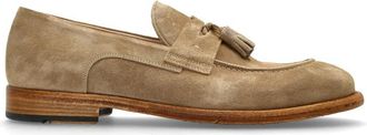Eleventy Schoenen, Heren, Beige, 44 EU, Leer, Suede Loafers