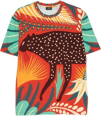 Etro T-shirt - Dames - T-shirts - Veelkleurig - M - Tops
