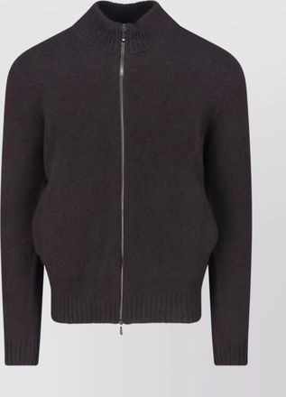 Drumohr ribbed crewneck sweater long sleeves