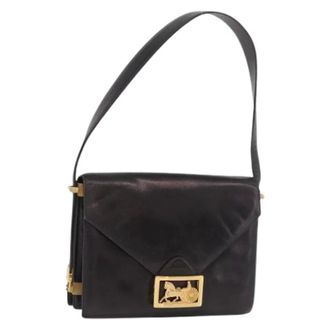 Celine Pre-owned Shoulder Bags, female, Black, Size: ONE SIZE Pre-owned Vintage Shoulder Bag