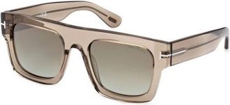 Tom Ford Sunglasses, male, Brown, 53 MM, Fausto Sunglasses
