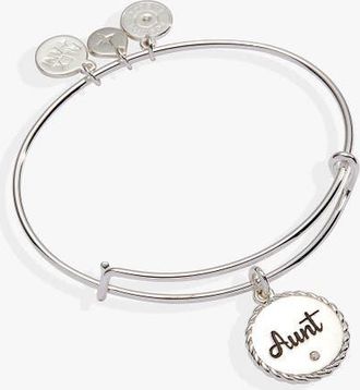 Alex and Ani Aunt Charm Bangle in Silver at Nordstrom