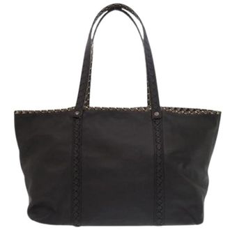 Bottega Veneta Pre-owned Nylon Tote - Dames - Vintage Shopper - Veelkleurig - ONE Size - Nylon - Vintage